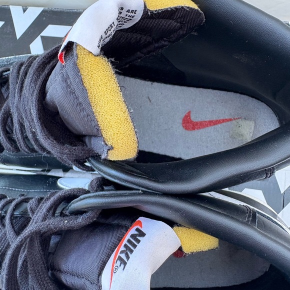 Nike Black and White High-Top Sneakers size 13 - Picture 7 of 14